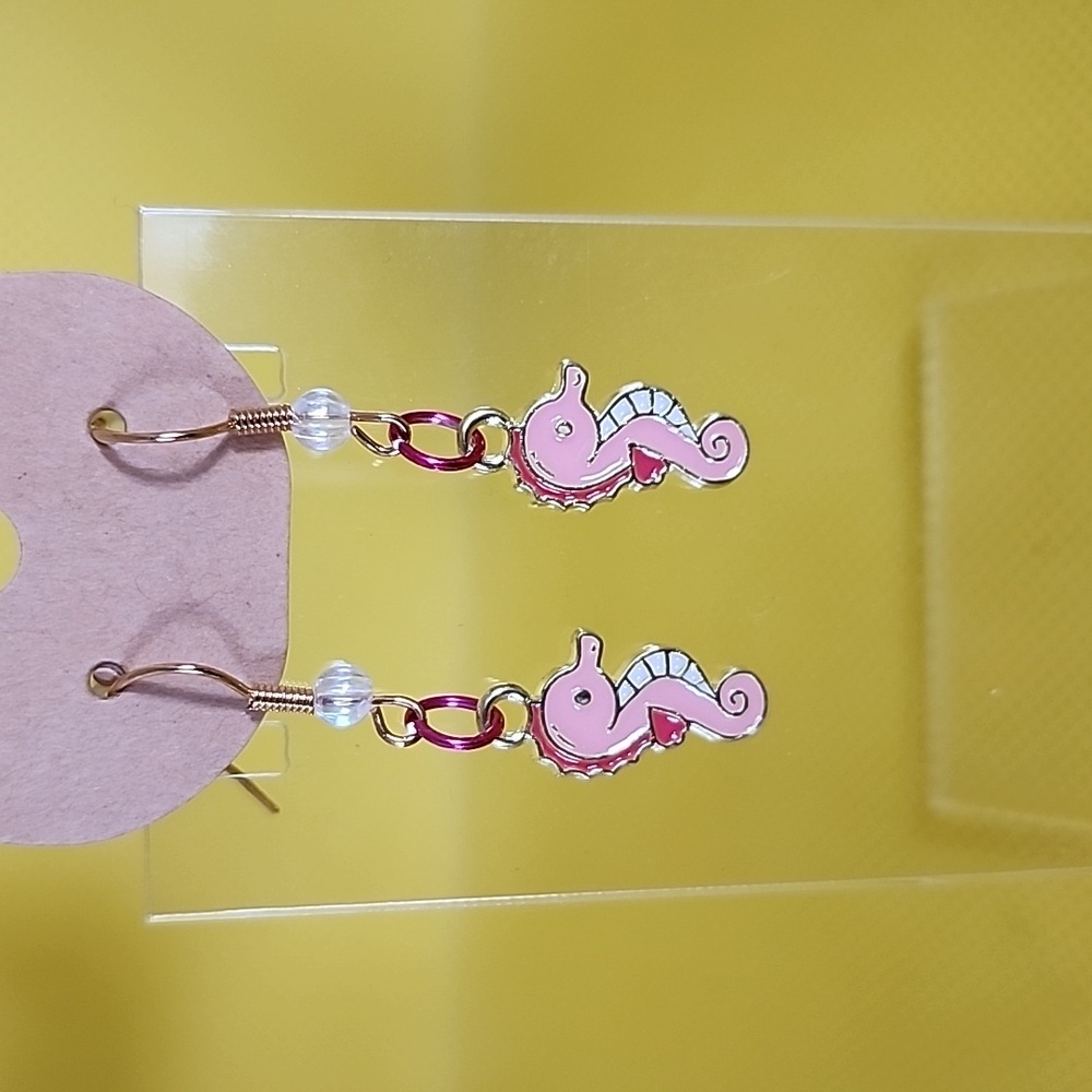Seahorse earrings